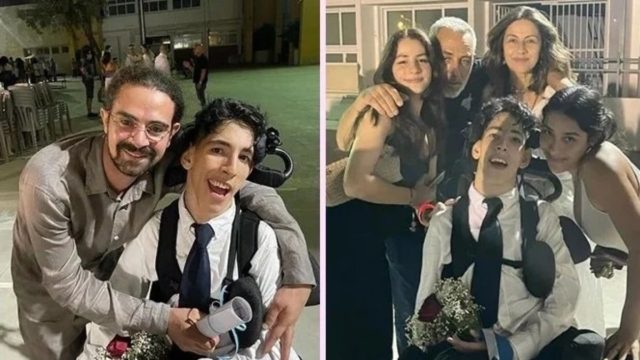 «Δεν έχεις όρια, Νικόλα μου, το απέδειξες»: 17χρονος με εγκεφαλική παράλυση ολοκλήρωσε το λύκειο με άριστα