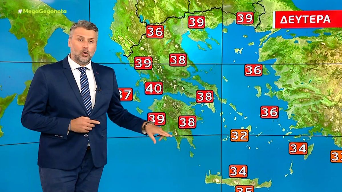 «Τριγμός» από τον Γιάννη Καλλιάνο: «Όλη την εβδομάδα ο καιρός θα…» – Που θα χτυπήσουν 40άρια την Δευτέρα; (video)