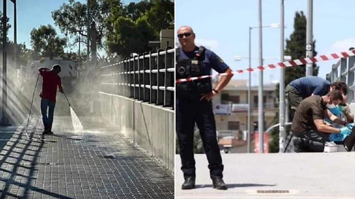 Φιάσκο: Το πρωί έπλεναν τον χώρο του φονικού και το μεσημέρι η Αστυνομία διεξήγαγε έρευνα στο σημείο