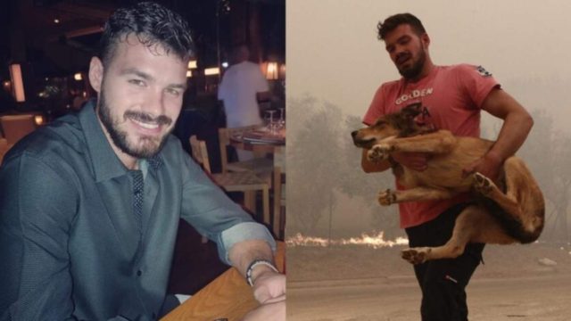 «Aν δεν τo έκανα, θα είχα τύψεις»: Συγκινεί ο 27χρονος Λεωνίδας που έσωσε εγκλωβισμένα ζώα από τη φωτιά στην Πάρνηθα