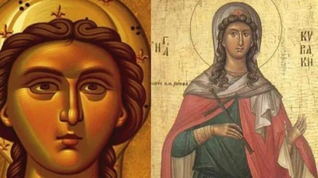 Η εκκλησία κάηκε ολοσχερώς αλλά η εικόνα συνέχισε να λάμπει: Το συγκλονιστικό θαύμα της Αγίας Κυριακής που δεν μπορεί να εξηγηθεί μέχρι και σήμερα