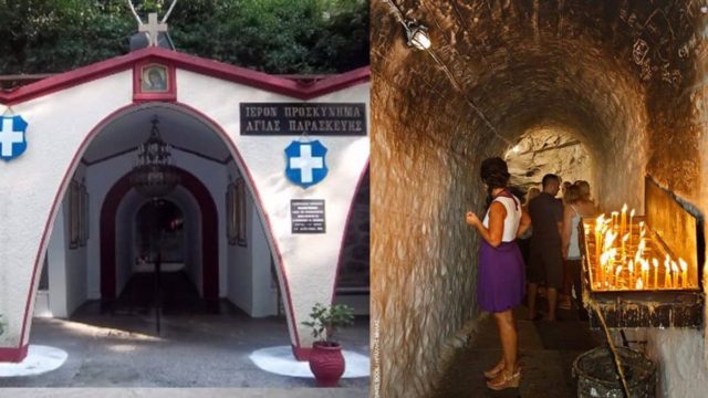 Αγία Παρασκευή: Ο εκπληκτικός ναός στην Κοιλάδα των Τεμπών με το κρυφό προσκύνημα που καθηλώνει