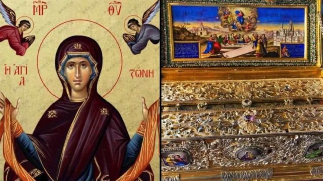 «Αυτό που φοράς σε έσωσε» μου είπε: Έμεινα έγκυος μόλις προσκύνησα την Αγία Ζώνη της Παναγίας