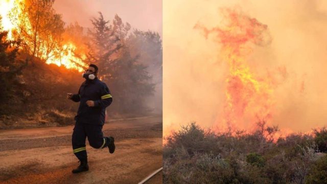 Φωτιά στην Αλεξανδρούπολη: Ολονύκτια μάχη με τις φλόγες – Κάηκαν σπίτια, αυτοκίνητα, επιχειρήσεις – Μέχρι την Ξάνθη οι καπνοί (video + φωτο)