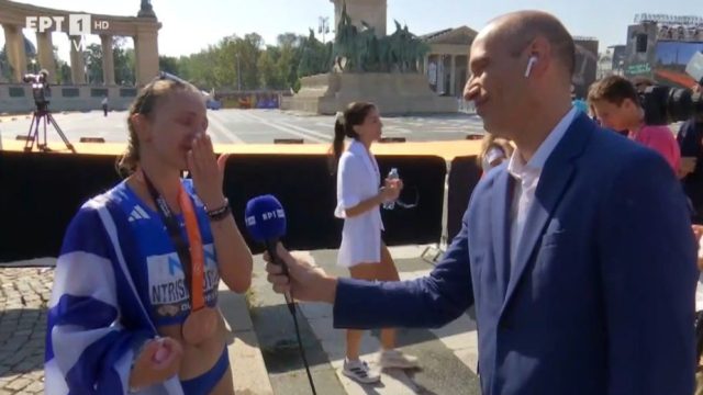 Αντιγόνη Ντρισμπιώτη: «Ευχαριστώ και όσους δεν με πίστεψαν γιατί μου έδωσαν κίνητρο» – Η στιγμή που ξεσπά σε δάκρυα χαράς (Video)