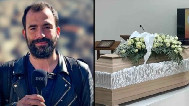 Αντώνης Χρυσουλάκης: Το «τελευταίο αντίο» στον 35χρονο δημοσιογράφο στο αποτεφρωτήριο Ριτσώνας