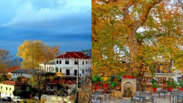 Μαγική θέα και ονειρεμένο τοπίο: Το ελληνικό χωριό που μοιάζει με ανθισμένο μπαλκόνι