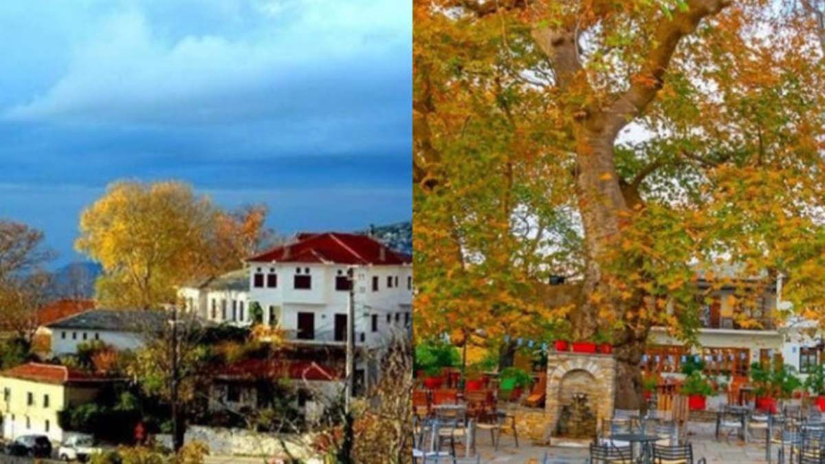 Μαγική θέα και ονειρεμένο τοπίο: Το ελληνικό χωριό που μοιάζει με ανθισμένο μπαλκόνι