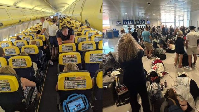 Εικόνες χάους στα αεροδρόμια όλης της Ευρώπης μετά το ολικό «μπλακ άουτ»: Κοιμούνται στο πάτωμα, τρώνε με κουπόνια – Τα βίντεο που κάνουν τον γύρο του κόσμου
