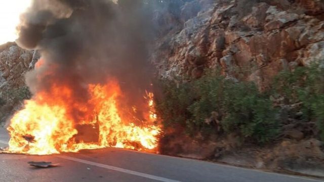 Συναγερμός στον Έβρο: Στις φλόγες ΙΧ στην περιοχή Τρεις Βρύσες Σουφλίου