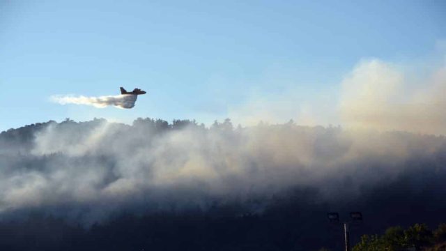 Φωτιά στον Μαραθώνα: 112 για Παλιούρι και Ριζάρι -«Απομακρυνθείτε προς παραλία και κέντρο Μαραθώνα»