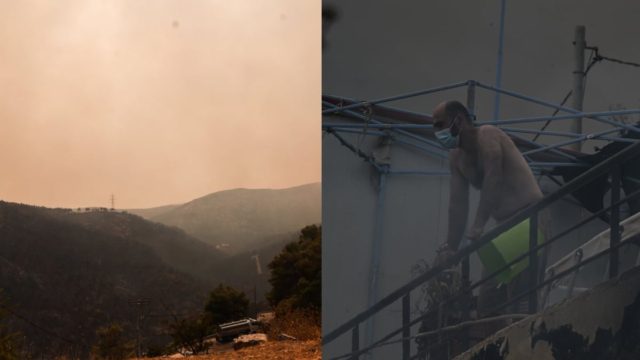 Φωτιά στην Πάρνηθα: Σε ύφεση το πύρινο μέτωπο – Ρίψεις μέχρι την τελευταία στιγμή με επιβραδυντικό υγρό