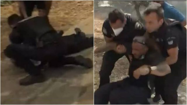 Δραματικές στιγμές στο Μενίδι: Κατέρρευσε εθελοντής επειδή δεν μπορούσε να πάρει ανάσα από τους καπνούς (video)