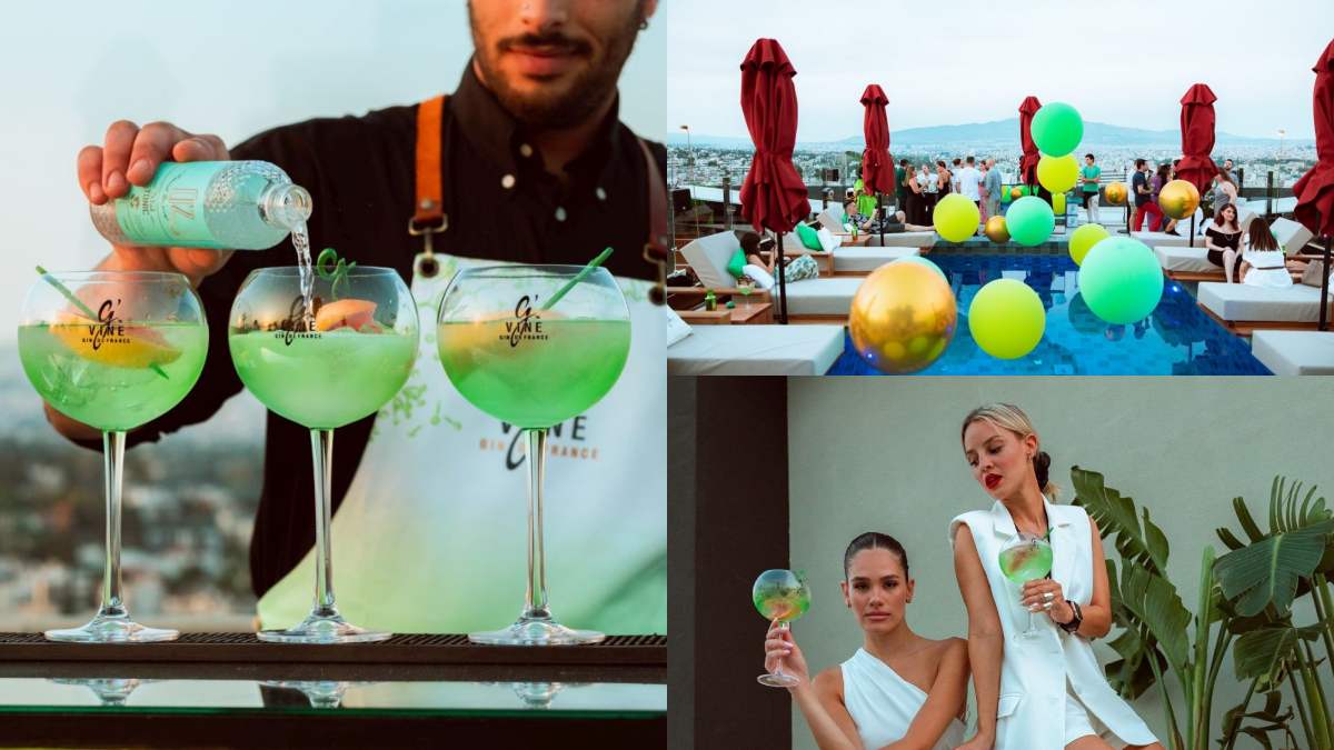 G’Vine x Jaime Lorente: Ένα event με θέα όλη την Αθήνα από τον 25ο όροφο του Πύργου “Απόλλων” στην Πανόρμου