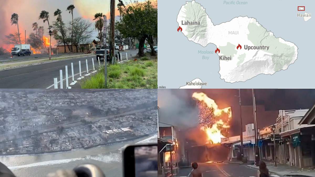«Η φωτιά έκαιγε το δέρμα μας»: Κόλαση του Δάντη στην Χαβάη – Στους 53 οι νεκροί