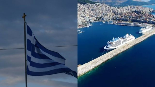 Καβάλα: Βούλγαρος κατέβασε την ελληνική σημαία από το λιμάνι – Φώναζε «εδώ είναι Βουλγαρία»
