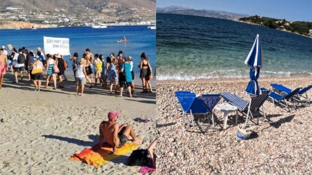 «Κίνημα της πετσέτας»: Πρωτοσέλιδο και στον διεθνή Τύπο – Η Daily Mail για τον «πόλεμο» της ξαπλώστρας στα ελληνικά νησιά