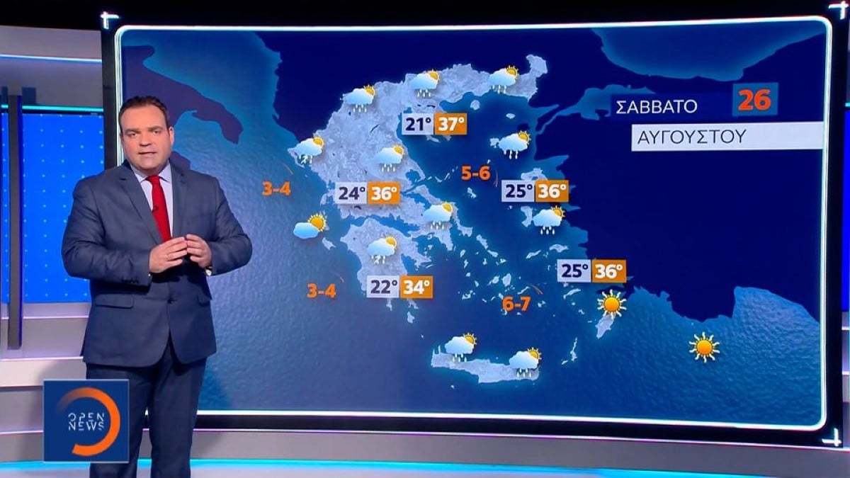 «Κλείνει την πόρτα» στο καλοκαίρι ο Κλέαρχος Μαρουσάκης – «Καιρική τούμπα πριν φύγει ο Αύγουστος…»