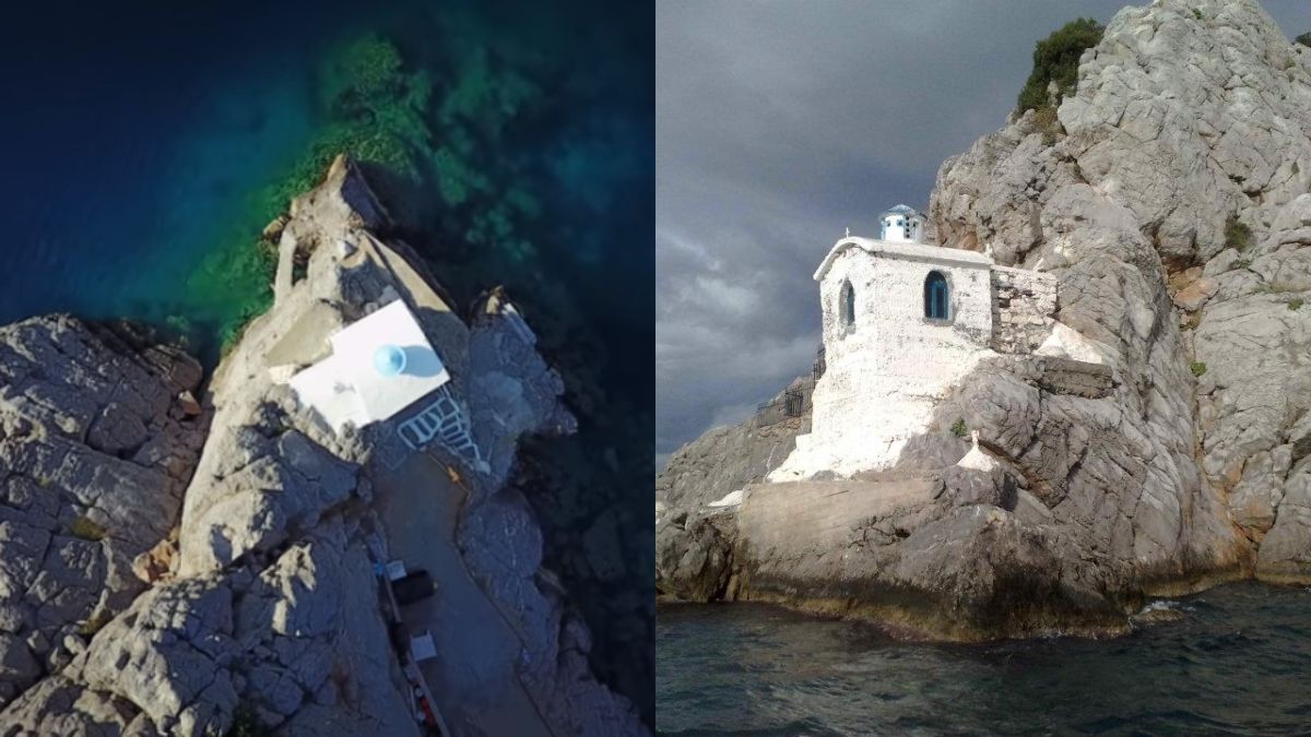 Κρασοπαναγιά: Το άγνωστο εκκλησάκι της Πελοποννήσου που είναι φτιαγμένο από κρασί και χώμα