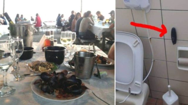 Πήγαν σε τουαλέτα ταβέρνας και βρήκαν κρυφή κάμερα – Αυτά που έδειξε στη συνέχεια…