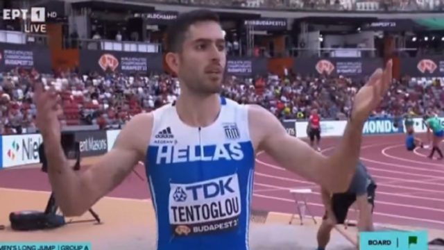 «Τι μ@λ@κ@ς είμαι, τι μ@λ@κ@ς… » – Η επική αντίδραση του Μίλτου Τεντόγλου μετά την πρόκριση στον τελικό του μήκους στο Παγκόσμιο Πρωτάθλημα στίβου (videο)