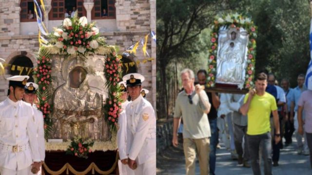 Η Παναγιά της Θάλασσας: Η εικόνα της Μεγαλόχαρης που βγήκε από τον βυθό και γιορτάζει κάθε Δεκαπενταύγουστο!