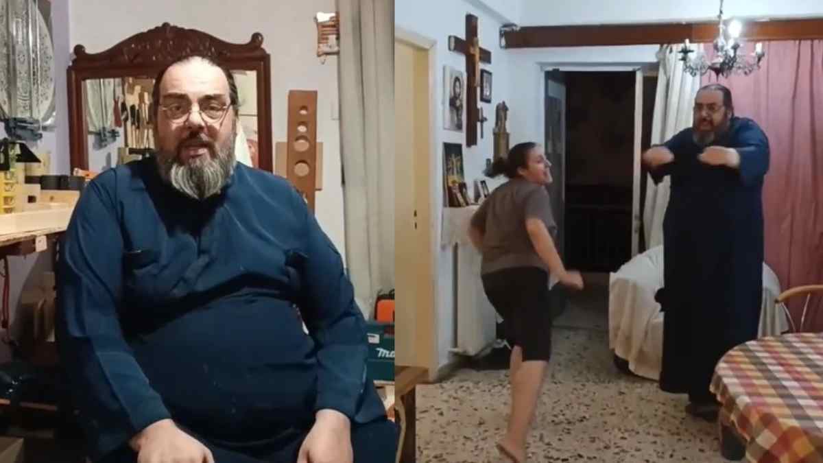 Ο πατέρας Παύλος σαρώνει στο TikTok: «Θα κάνω τα πάντα για να γυρίσει η νεολαία στην εκκλησία»