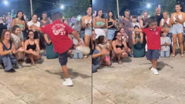 Υπέροχο βίντεο: Πιτσιρικάς χορεύει το πιο λεβέντικο ζεϊμπέκικο και μαγνητίζει τα βλέμματα όλων