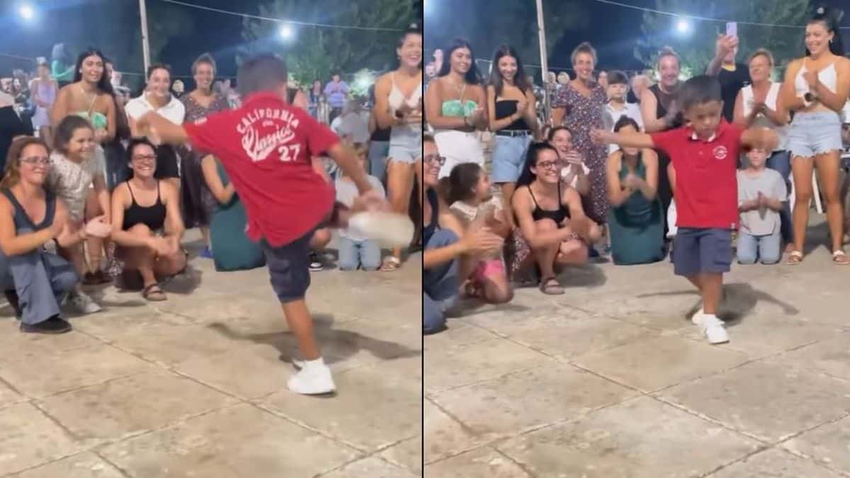 Υπέροχο βίντεο: Πιτσιρικάς χορεύει το πιο λεβέντικο ζεϊμπέκικο και μαγνητίζει τα βλέμματα όλων