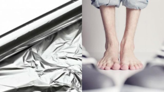 Ξέρετε τι θα συμβεί, αν τυλίξετε τα πόδια σας με αλουμινόχαρτο;
