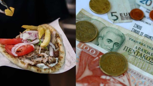 Σουβλάκι 250 δραχμές, τυρόπιτα ένα 100αρικο – Πικρή νοσταλγία για όσα αγόραζες με «ψίχουλα» το 1999
