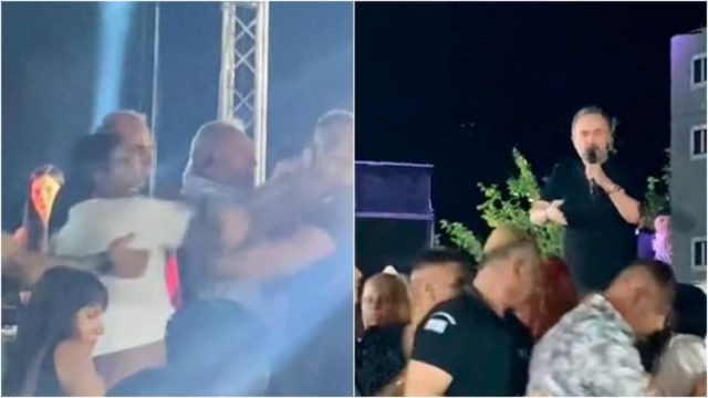 Ξύλο σε πανηγύρι με τον Σταμάτη Γονίδη – Πυρ και μανία ο τραγουδιστής: «Βγάλε τον έξω ρε!» (video)