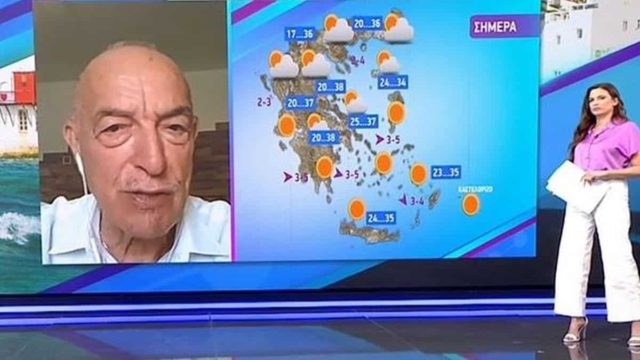 «Μπόρες, καύσωνας και… σενάρια τρομοκρατίας»: Ο Τάσος Αρνιακός ξεκαθαρίζει τα πάντα για τον καιρό!
