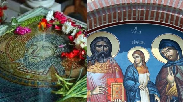 «Πήρε την εικόνα στα χέρια και άρχισε να κλαίει με λυγμους»: Το συγκλονιστικό θαύμα των Αγίων Ραφαήλ, Νικολάου και Ειρήνης σε άνδρα που έπεσε σε κώμα