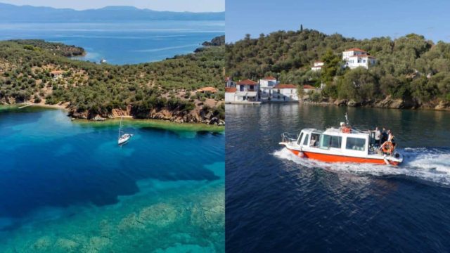 Ελληνικός παράδεισος: Το σπάνιας ομορφιάς άγνωστο νησάκι που το επισκέπτεσαι μόνο με… θαλάσσιο ταξί! (video)