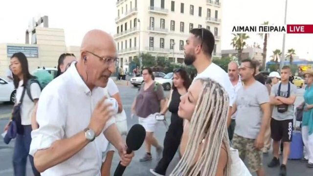 «Νυστάζω, νυστάζω, νυστάζω, μη μου μιλάτε πρωί πρωί»: Ο Γιώργος Τσελίκας ξεματιάζει επιβάτιδα στον αέρα του ΣΚΑΪ! (video)