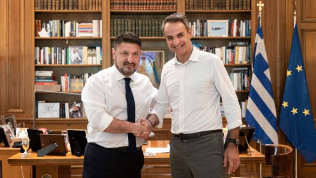 Συνάντηση Μητσοτάκη – Χαρδαλιά μετά το «χρίσμα» για την Περιφέρεια Αττικής
