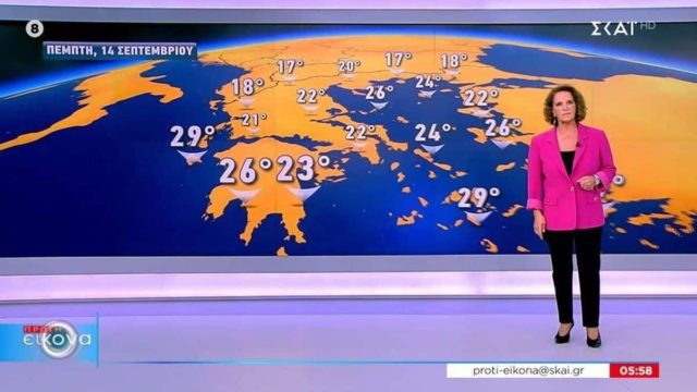 Τα είπε όλα για τον καιρό σε 1 λεπτό η Χριστίνα Σούζη: «Ξεχάστε όσα ξέρατε…»