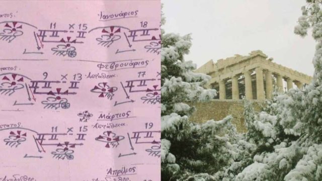 Τα Μερομήνια «μίλησαν»: Ανατροπή στο σκηνικό καιρού για φέτος – Τι δείχνουν μέχρι και τον Απρίλη του 2024