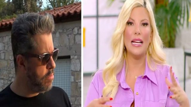 Χάρης Βαρθακούρης: «Άλλη ερώτηση. Με ρωτάτε για τη γυναίκα μου, δεν θέλω…» – “Σεισμός” με την Αντελίνα (Video)