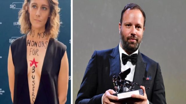 Αριάν Λαμπέντ: To μήνυμα πάνω στο κορμί της συζύγου του Γιώργου Λάνθιμου τα έλεγε όλα – Με 6 λέξεις “δίκασε” τους κακοποιητές σκηνοθέτες που τιμούνται στο Φεστιβαλ Βενετίας