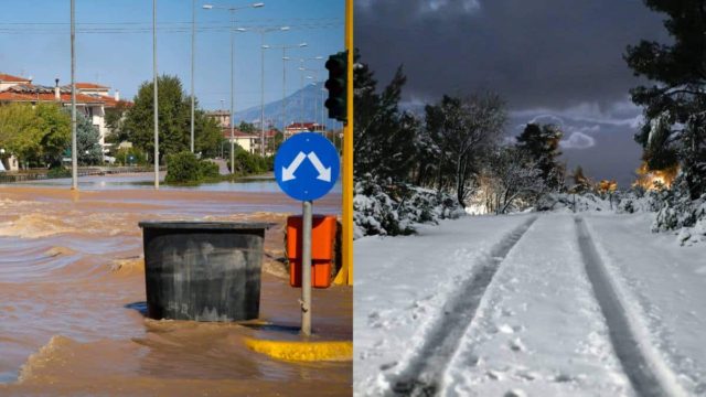 Οι πλημμύρες είναι μόνο η αρχή: «Μαύρα» τα Μερομήνια για τον χειμώνα 2023-24! Θα «πνιγούμε» στο χιόνι μετά τον Ιανουάριο