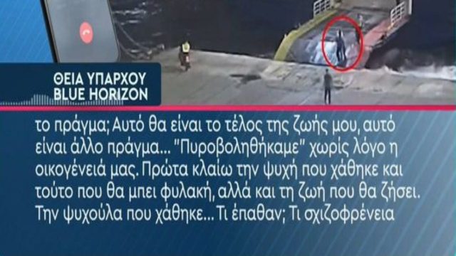 Blue Horizon: «Αυτό ήταν ένα εξαιρετικό παιδί. Τι έπαθε; Τι τον ποτίσανε; “Πυροβολήθηκε” χωρίς λόγο η οικογένειά μας» – Ξεσπά σε λυγμούς η θεία του κατηγορούμενου Υπάρχου (Video)