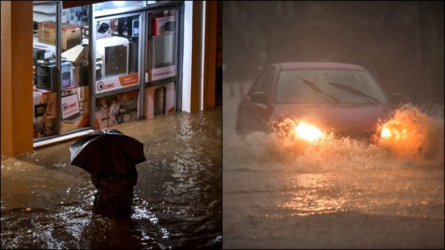Μόνιμη «λιμνούπολη» ο Βόλος από τις απανωτές κακοκαιρίες: «Έσπασε» ο Κραυσίδωνας, «ποτάμια» οι δρόμοι – Εκατοντάδες απεγκλωβισμοί (videos)