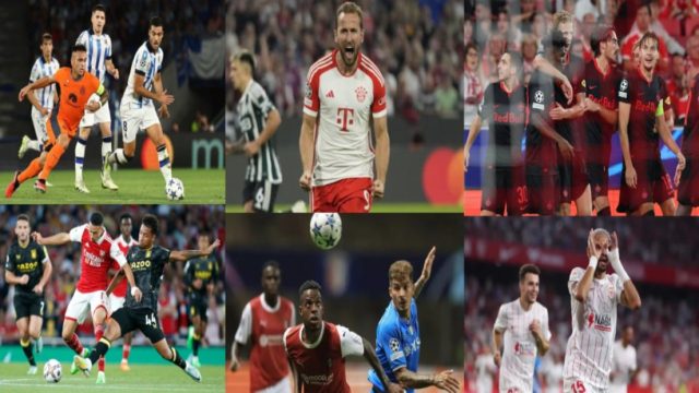 Champions League: Η Μπάγερν “καθάρισε” τη Γιουνάιτεντ σε τρελό ματς! Νίκη με απίθανο αυτογκόλ η Νάπολι – Πάρτι Άρσεναλ με 4άρα – Σπουδαίο διπλό για Σαλτσμπουργκ – Έμειναν στην ισοπαλία Ίντερ και Σεβίλλη (Video)