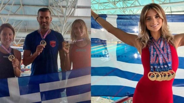 Μόνο περηφάνια: Η Χριστιάνα Γαρουνιάτη σήκωσε την ελληνική σημαία μέσα στην Τουρκία – Κέρδισε 6 χρυσά μετάλλια στην κολύμβηση