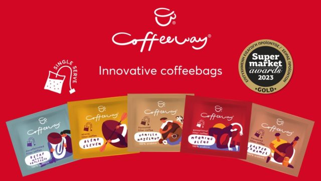 Μεγάλη διάκριση των προϊόντων Coffeeway στα Supermarket Awards 202