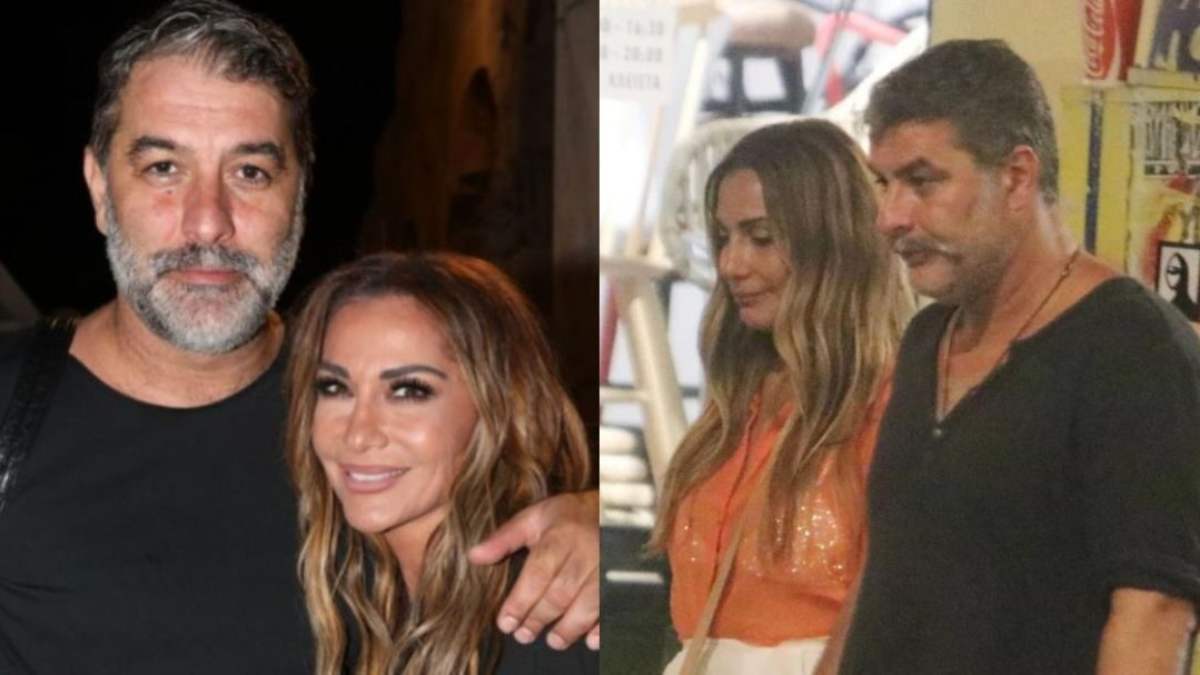 Εκείνη ντυμένη για καλλιστεία κι εκείνος…: Έξοδος στο Μοναστηράκι για Βανδή και Μπισμπίκη – Τους κοιτούσαν οι πάντες