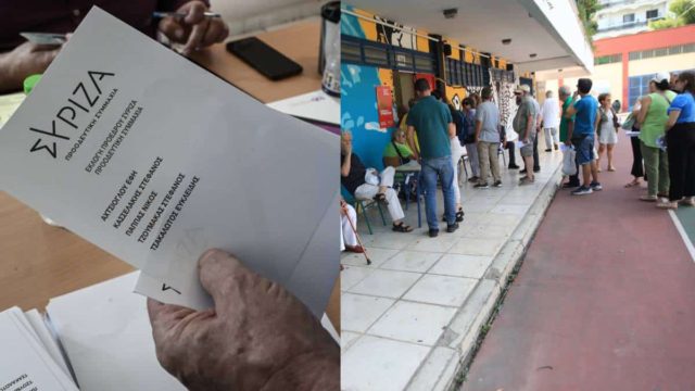 Εκλογές ΣΥΡΙΖΑ: Προσέλευση ρεκόρ, ουρές πίσω από τις κάλπες – Έχουν ψηφίσει πάνω από 70.000 ήδη με 17.000 νέα μέλη (video)