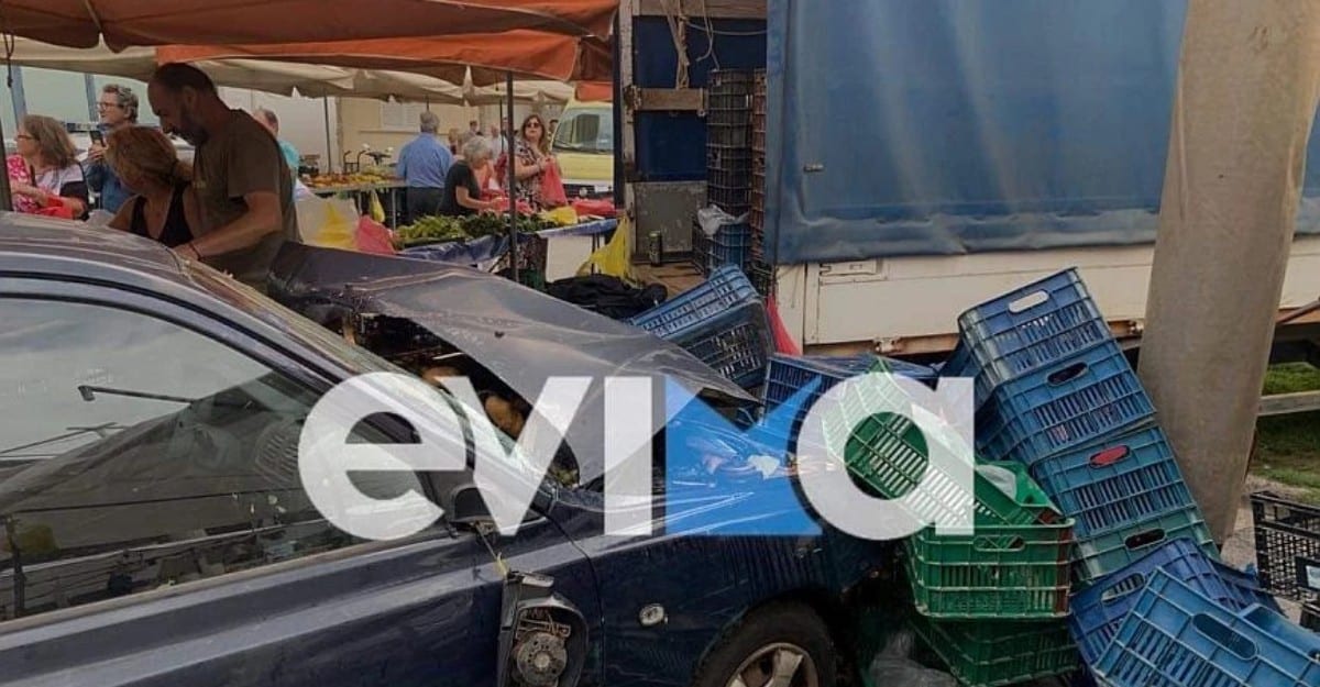 Σκηνές Φαρ Ουέστ στην Εύβοια με οδηγό να μπαίνει με φόρα σε λαϊκή – Τραυματίας ένα 3 χρονο παιδάκι